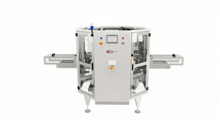 confezionatrice vaschette giostra