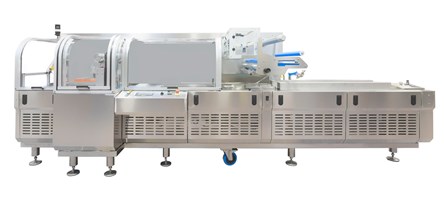 Confezionatrice flow pack EGO TT - vaschette